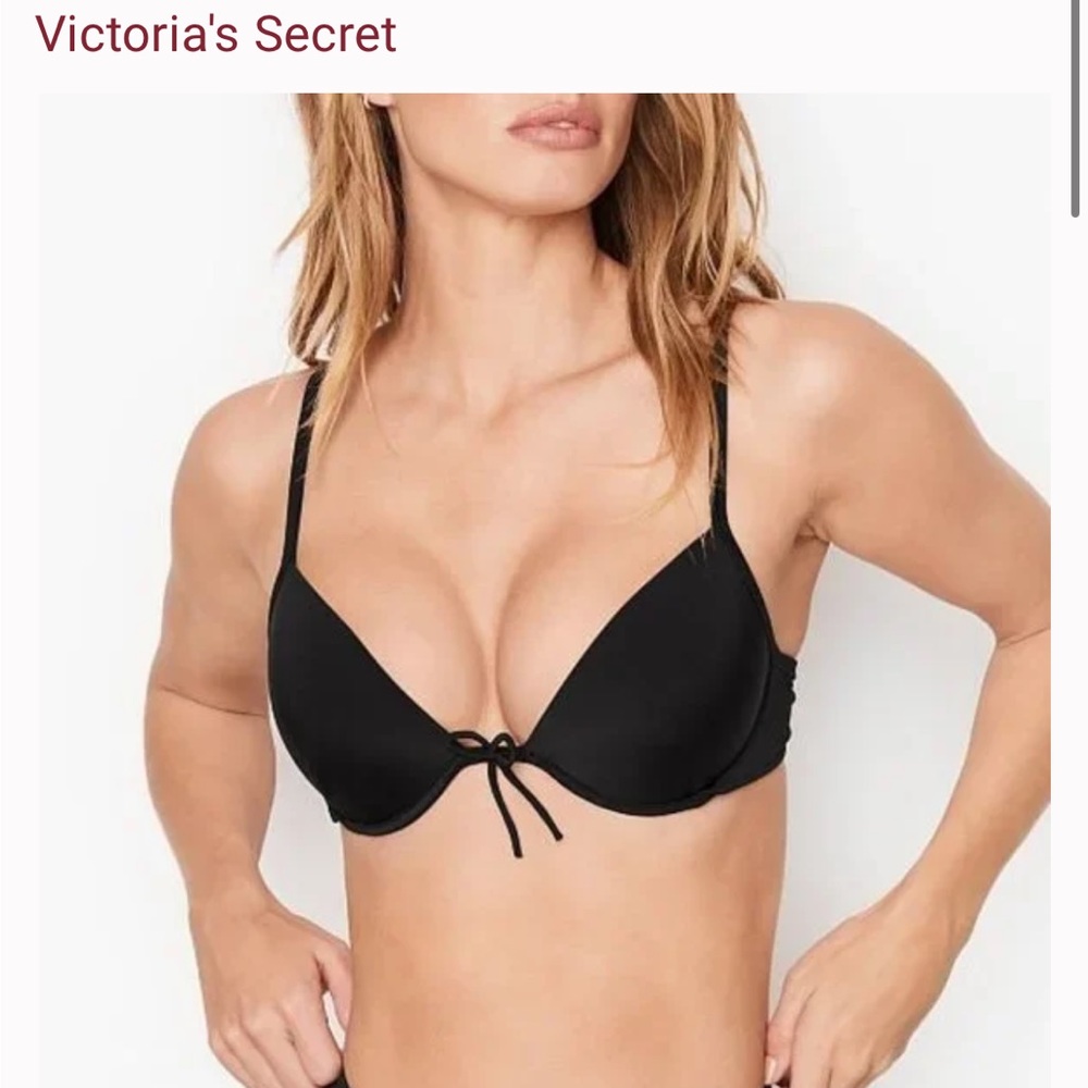 VICTORIA’S SECRET MALIBU CLASSIC STRAP FABULOUS PUSH UP SWIM TOP